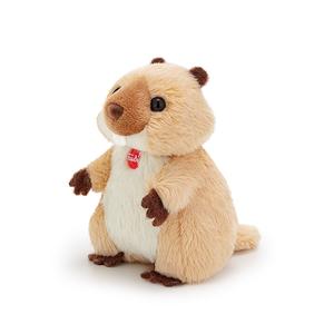 Плюшевый амулет Animal Collection Dugtrio высотой 9 см TRUDI, 51304 Groundhog Pendant
