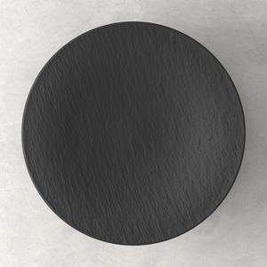 Глубокая миска Villeroy & Boch Manufacture Rock blanc 440 мл, черный
