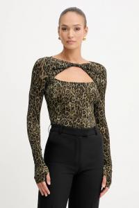 Блуза Just Cavalli, коричневый