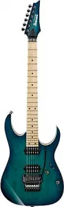 Электрогитара Ibanez Prestige RG652AHM с кейсом, цвет Nebula Green Burst