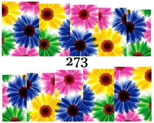 Водные наклейки для ногтей - №273, inna