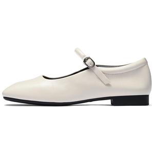 Плоские туфли Мэри Джейн Женские Senda, Экрю