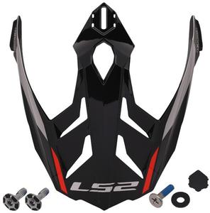 Козырек шлема LS2 mx701 frontier ii, Red