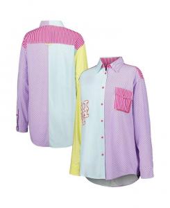 Женская рубашка на пуговицах New York Mets Terez, мультиколор