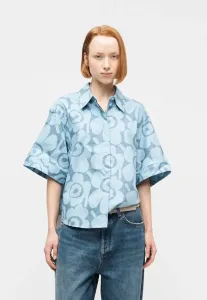 Блузка standardi unikko на пуговицах Marimekko, Light Blue