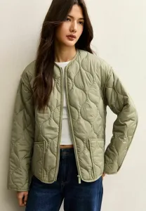 Стеганая стеганая легкая куртка New Look, Olive