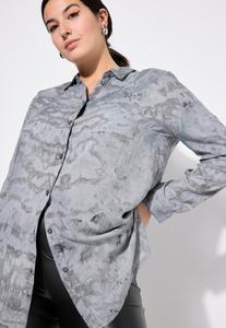 Блузка на пуговицах VINTAGE-OPTIK Studio Untold, серый
