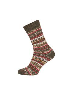 Носки HomeOfSocks HOS452, оливковый
