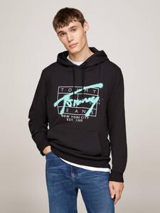 Толстовка Tommy Jeans Regular Fit, черный