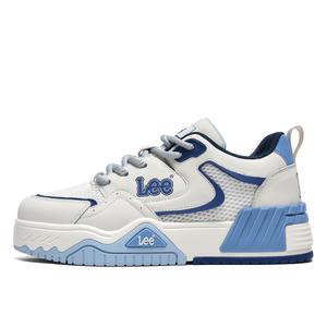 Lee Дышащие мэш, модный тренд, классические и универсальные низкие скейтбордские ботинки для мужчин с эффектом увеличения роста - синие, цвет Blue