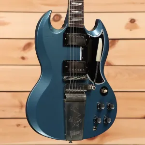 Gibson 1964 SG Standard Reissue с Maestro Ultra Light Aged - Pelham Blue - 303124 - PLEK'd