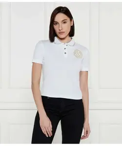 Футболка поло Regular fit Versace Jeans Couture, белый
