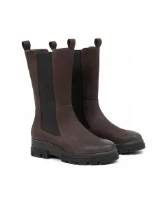 Массивные высокие челси-ботфорты Celtic & Co., коричневый