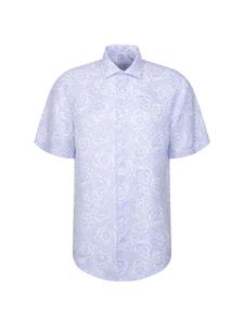 SEIDENSTICKER Рубашка для делового стиля 'Schwarze Rose' Regular fit в светло-голубом цвете