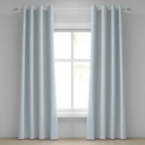 Шторы ABAKUHAUS с кельтским узором на люверсах, винтажные декоративные классические цветочные узоры с кельтским узором и изогнутыми линиями, декоративные двухпанельные шторы, 280 см x 245 см, светло-голубой Abakuhaus