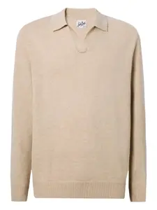 Свитер с воротником поло Mc2 Saint Barth, нейтральный