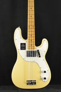 Бас-гитара Fender Vintera II '70s Telecaster, винтажный белый, гриф из клена