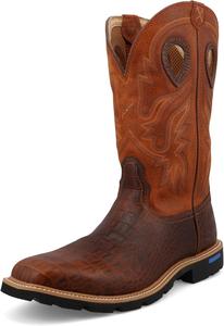 Ботинки Twisted X Men's 12 Tech X, узкий квадратный носок с Tech X, Ginger & Rust