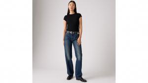 Женские джинсы 501 90-х годов с кромкой Levi's, Educate In Arts - Dark Wash