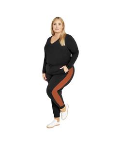 Женские спортивные штаны Maddie AVENUE, Black toffee