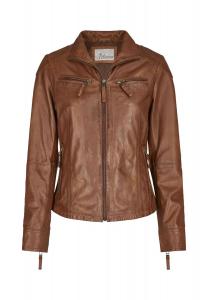 Кожаная куртка Ана 7eleven, цвет Tabak