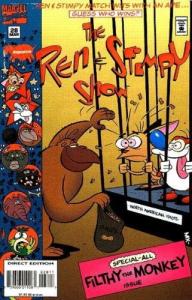 THE REN & STIMPY SHOW #28 Volume 1, No. 28, March, 1995 (Filthy the Monkey) (Marvel Comics)