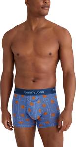 Мужские трусы-боксеры из модала Second Skin, 4 дюйма Tommy John, Ebb Court Side And Flow