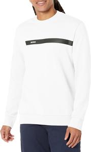 Толстовка с логотипом BOSS, Blank White