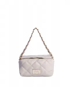 Белая сумочка Adriana на молнии и пуговицах Don Algodón