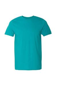 Мягкая футболка с короткими рукавами Gildan, зеленый