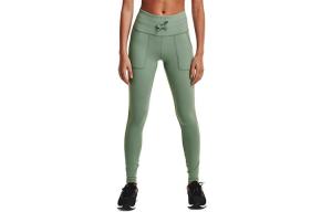 Спортивные брюки женские зеленые Under Armour