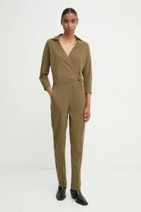 Хлопковый комбинезон G-Star, зеленый