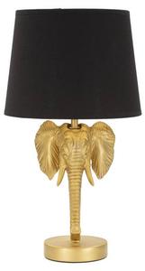 Настольная лампа Mauro Ferretti Caserta, золото - смола - 25 x 43 x 25 см