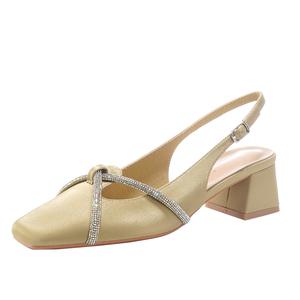 TATAYA Женские туфли на высоком каблуке светло-желтого цвета, цвет Light Yellow