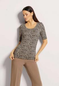 Блуза UNIKAT-DRUCK MADELEINE, черный