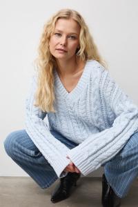 Хлопковый свитер Medicine, синий