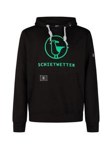 Толстовка SCHIETWETTER, цвет black/neongreen