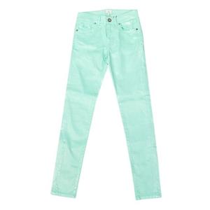 Блестящие эластичные брюки с узким подолом jwt010 женщина La Martina, зеленый