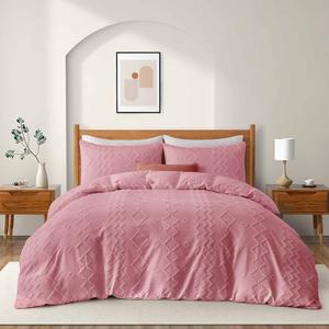 Пододеяльник Peace Nest с наволочкой, цвет Diamond Pink