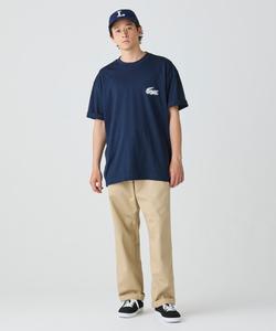 Футболка LACOSTE с увеличенным принтом на спине