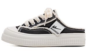 Кеды женские низкие черные Warrior