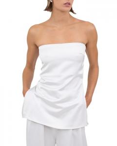 Вероника Топ без бретелек NONCHALANT LABEL, слоновая кость/кремовый