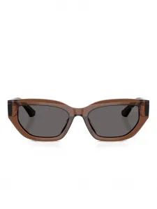 Солнцезащитные очки в оправе 'кошачий глаз' Burberry, коричневый