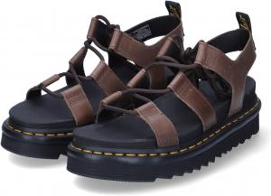 Dr. Martens Women's Nartilla, Dark Brown New Oily Illusion