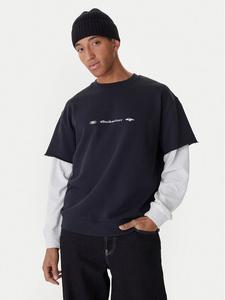 Свитшот oversize Openbar Crew EQYFT05154 Quiksilver, черный