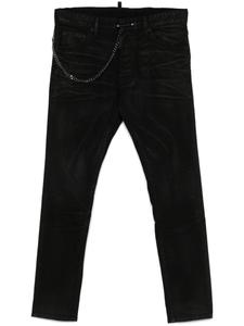 DSQUARED2 брюки с цепочкой, черный