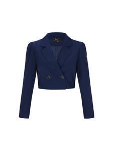Faina Женский пиджак темно-синего цвета