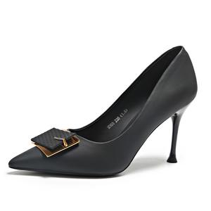 Тонкие каблуки Женские Высокие каблуки PINWEISHIDU, Абрикос [8 см]