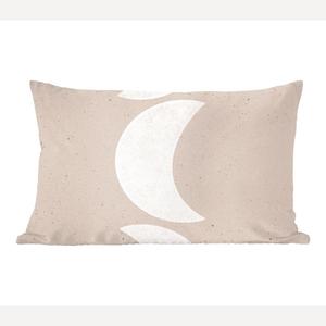 MuchoWow Декоративная подушка Диванная подушка Декоративная подушка для гостиной 60 x 40 см Луна - Пастель - Текст - Цитаты - Чехлы для подушек - Декоративные чехлы для подушек - Декоративные чехлы для подушек, мультиколор