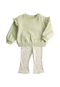 2 предмета, богато вышитая толстовка Marks & Spencer, Green Mix